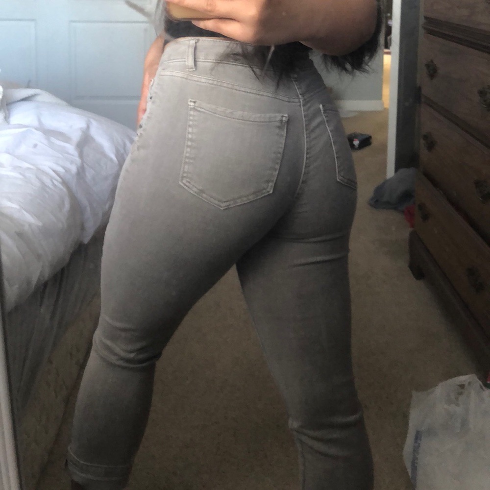 BOGO Tan High-Rise Skinny Jeans